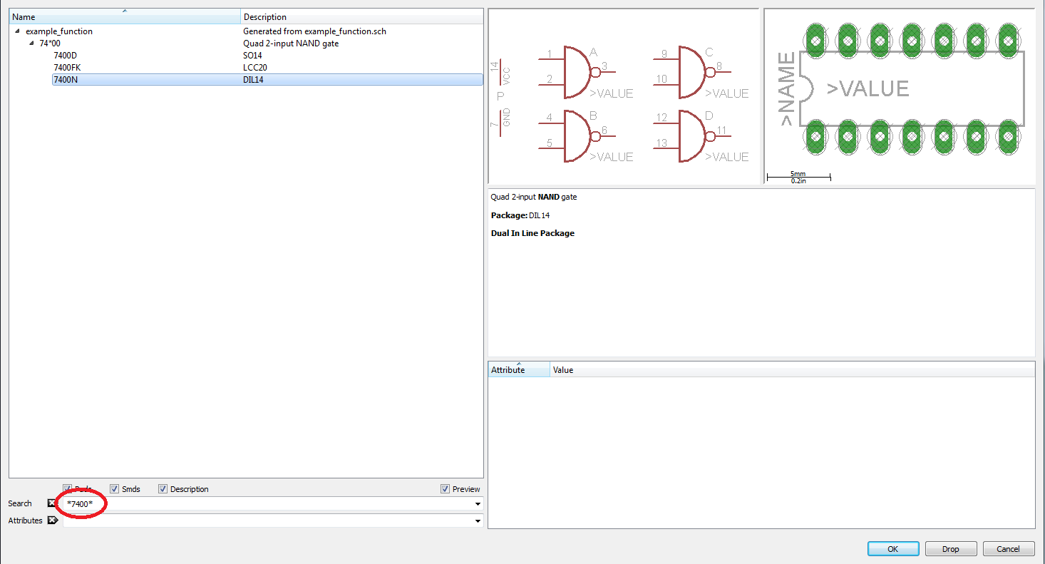 Adding a component