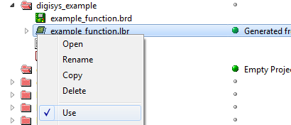Enable custom library in project